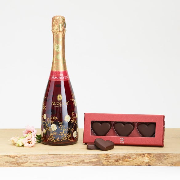 Acquesi, Brachetto med marcipanhjerter